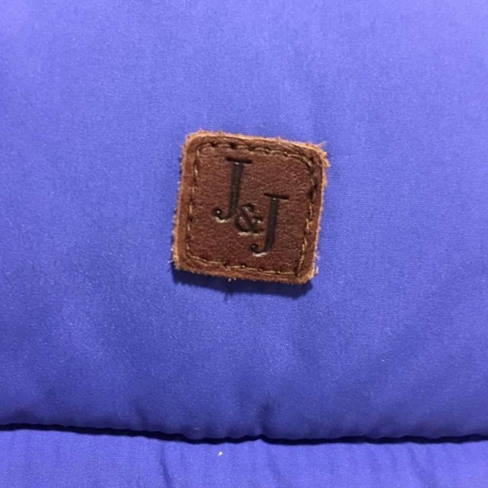 Janie & Jack Blue Puffer Vest EUC - Picture 4 of 6